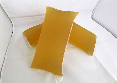 Yellow Synthetic Rubber Based Hot Melt Adhesive For Labels